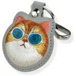 Θήκη εντοπισμού Nimmy Glasses Cool Cat γκρι - Image 5