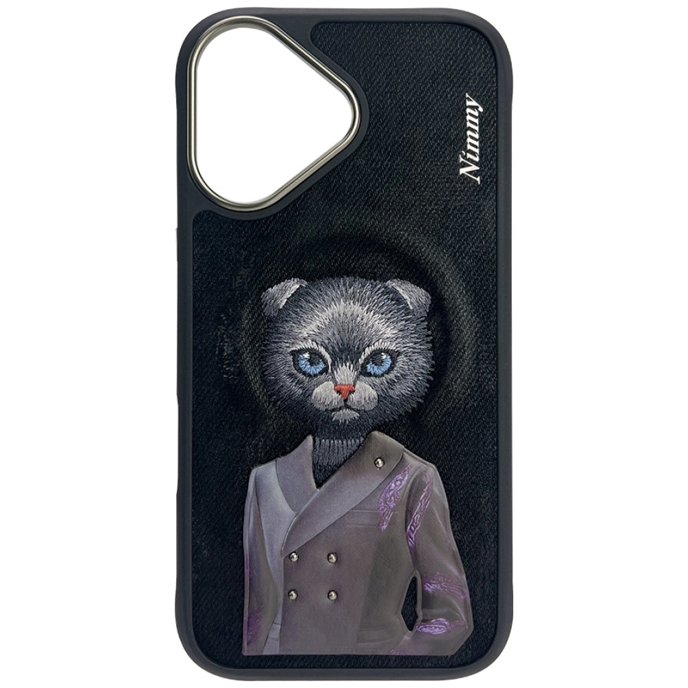 Nimmy Fashion Cute Pet - θήκη για Apple iPhone 16 - Μαύρο - Image 2