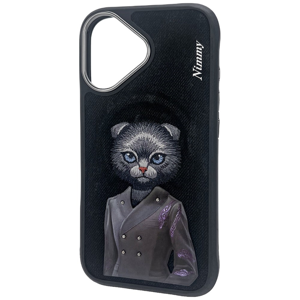 Nimmy Fashion Cute Pet - θήκη για Apple iPhone 16 - Μαύρο - Image 3