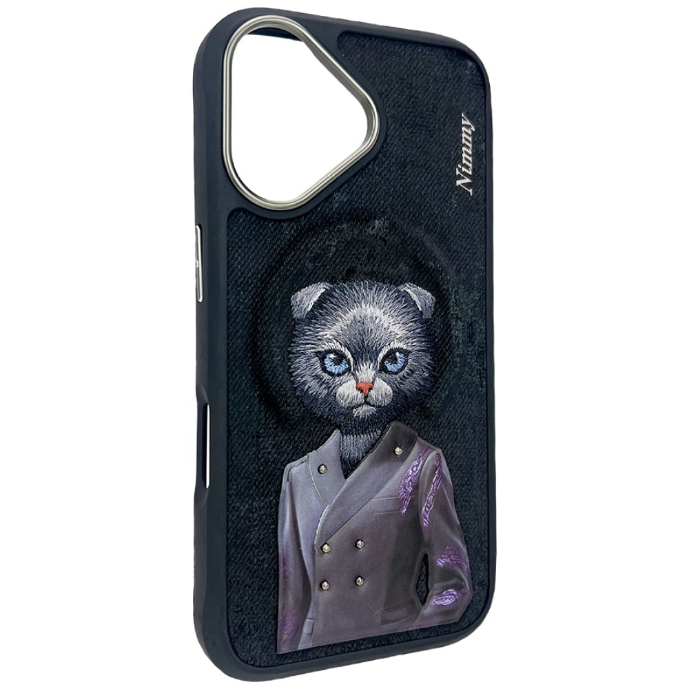 Nimmy Fashion Cute Pet - θήκη για Apple iPhone 16 - Μαύρο - Image 4