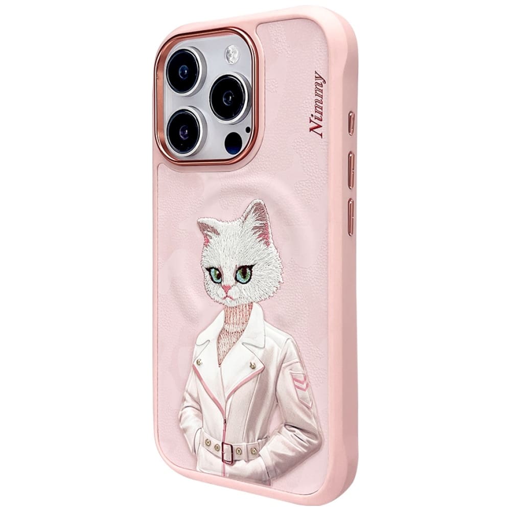 Nimmy Fashion Cute Pet - θήκη για Apple iPhone 16 Pro Max - Ροζ - Image 2