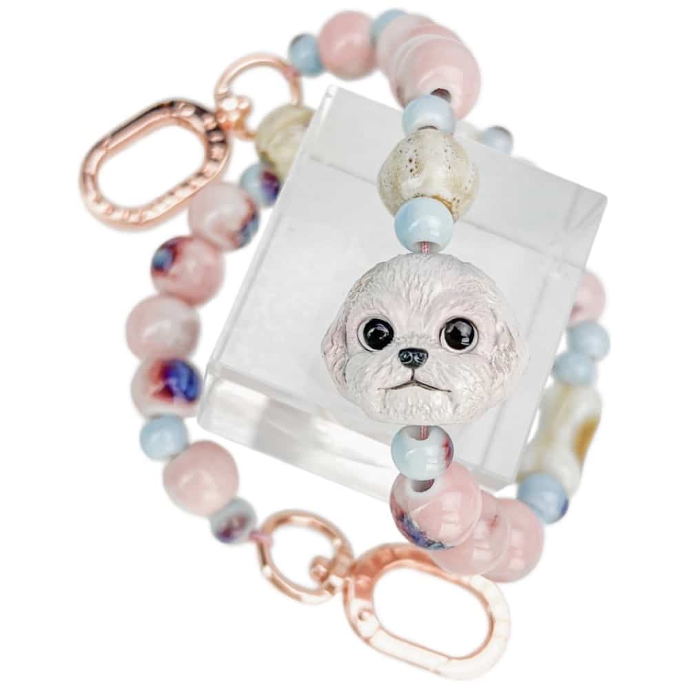 Διακοσμητικό λουράκι Nimmy New Big Eye Cute Pets 2.0 ροζ - Image 6