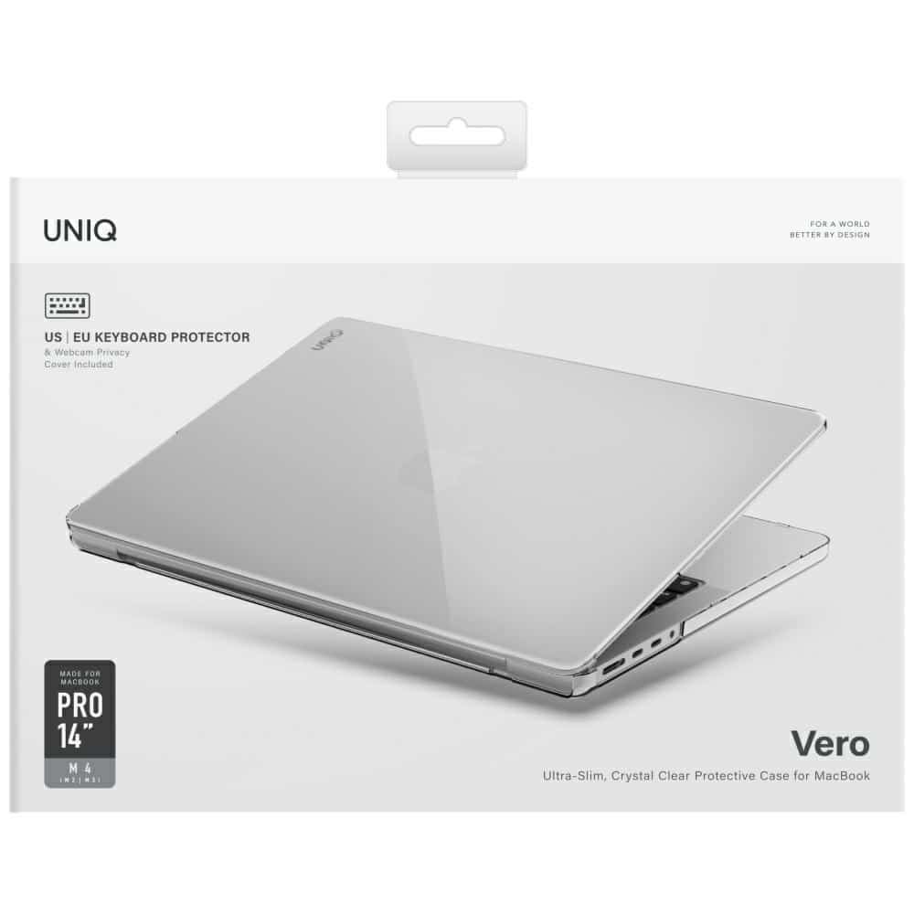 Θήκη UNIQ Vero για MacBook Pro 14" M1-M4 (2021-2024) διάφανη - Image 9