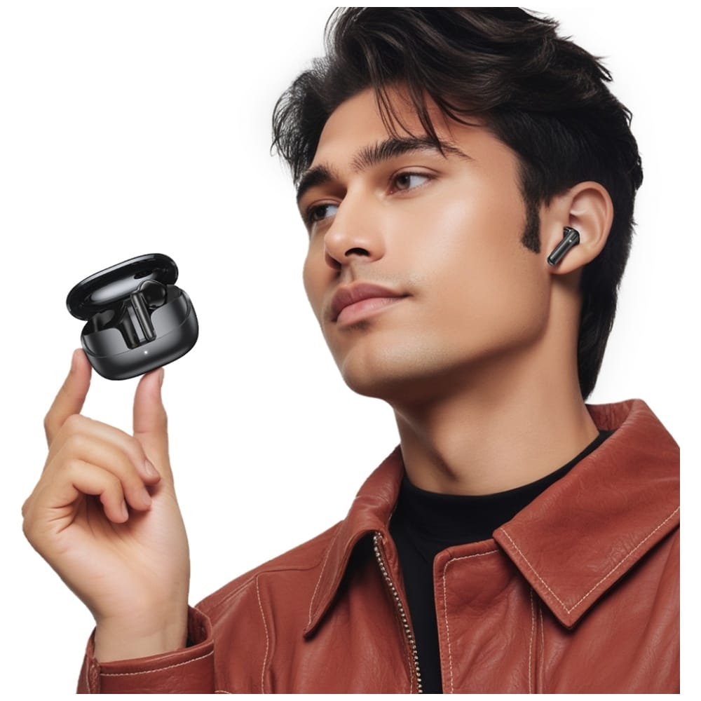 Ακουστικά Bluetooth TWS USAMS IF27 ασύρματα λευκά - Image 4
