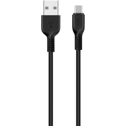 Καλώδιο USB-A σε USB-C Hoco X13 Easy, 18W, 2A, 1m, Μαύρο