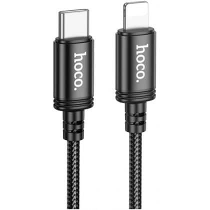Καλώδιο USB-C σε Lightning Hoco X89, 27W, 2.4A, 2m, Μαύρο