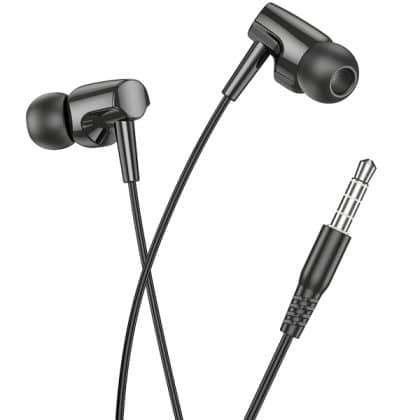 Handsfree 3,5 χιλ. Hoco M112, Μαύρο