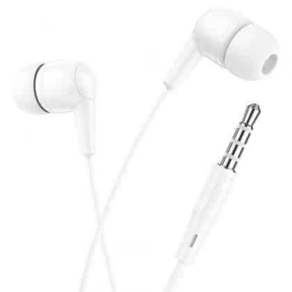 Handsfree 3,5 χιλ. Hoco M97, Λευκό
