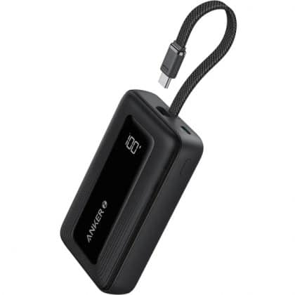 Powerbank Anker Zolo, 10000mAh, 30W, QC + PD, Μαύρο A1688H11
