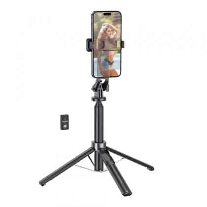 Βάση Selfie Stick και Τρίποδο Bluetooth Hoco K21, Universal, Μαύρο