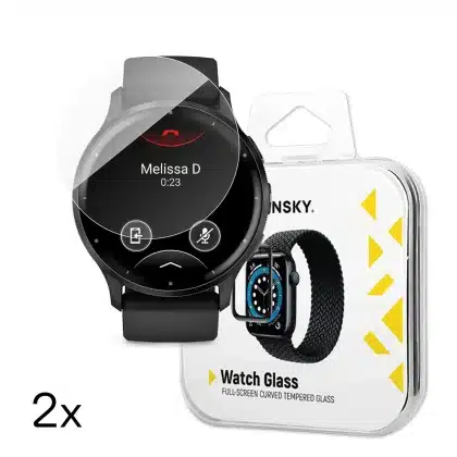 Wozinsky Full Glue Tempered Glass για Garmin Venu 3 45mm (2 τεμ.)