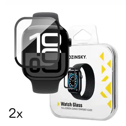 Wozinsky Full Glue Tempered Glass για Apple Watch 46mm (2 τεμ.)