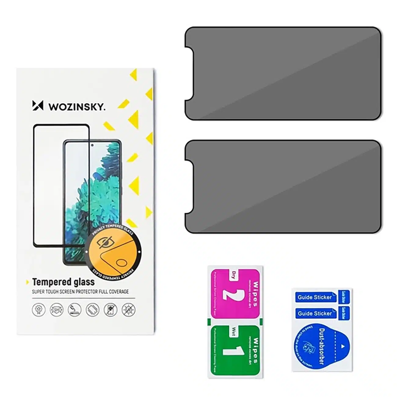 Wozinsky Privacy Glass - τζαμάκι για Xiaomi Poco M7 - Μαύρο - Image 2