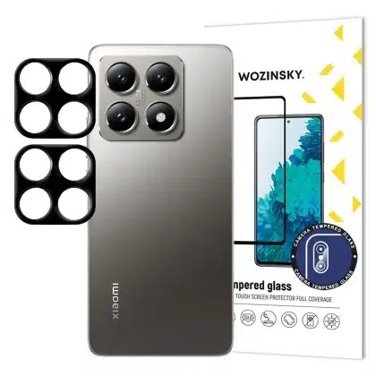 Γυαλί πλήρους κάμερας Wozinsky για Xiaomi 14T, συσκευασία 2 τεμαχίων