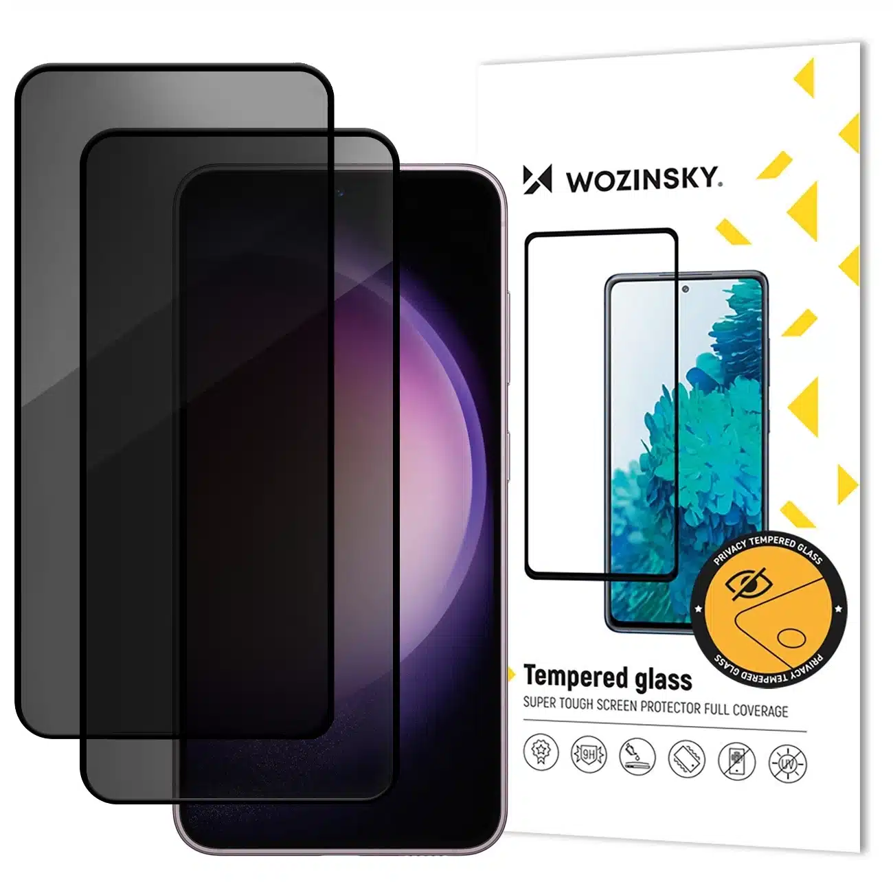 Wozinsky Privacy Glass - τζαμάκι για Xiaomi Poco X7 Pro - Μαύρο