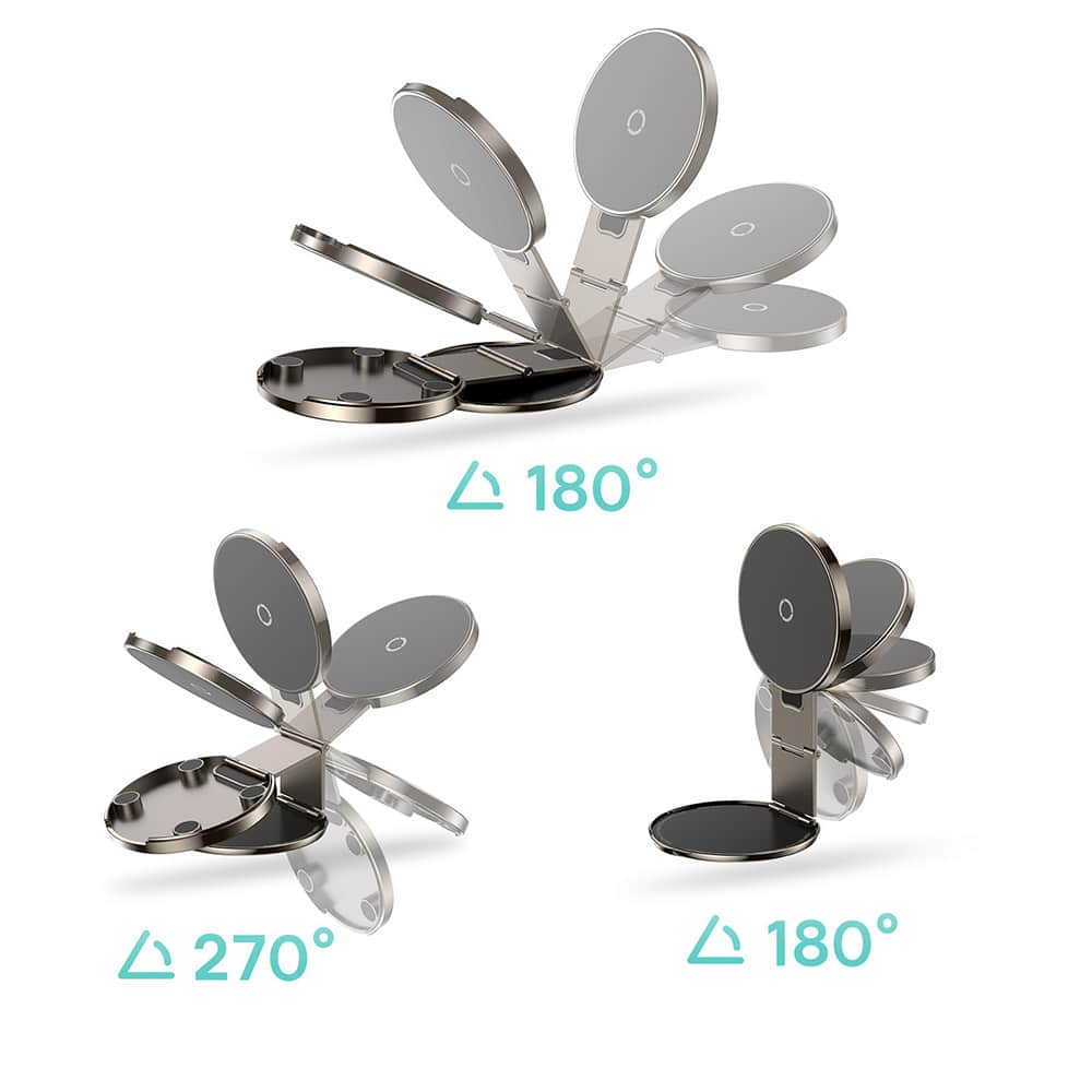 Baseus - Βάση Αυτοκινήτου PrimeTrip VX1 Versatile (C4016900C123-00) - για Ταξίδια, Μαγνητική, Εξαιρετικά Λεπτή, Πτυσσόμενη - Μαύρο - Image 6