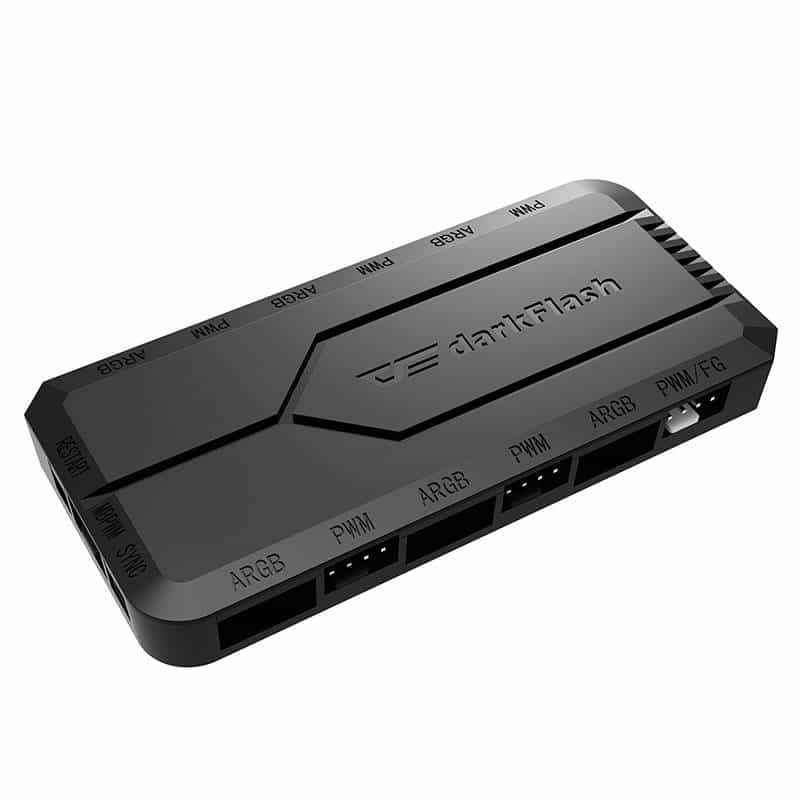 Darkflash Μονάδα ελέγχου ανεμιστήρα RC2 RGB PWM (Μαύρο) - Image 2