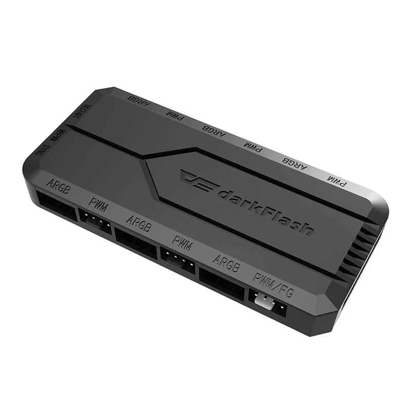 Darkflash Μονάδα ελέγχου ανεμιστήρα RC2 RGB PWM (Μαύρο) - Image 5