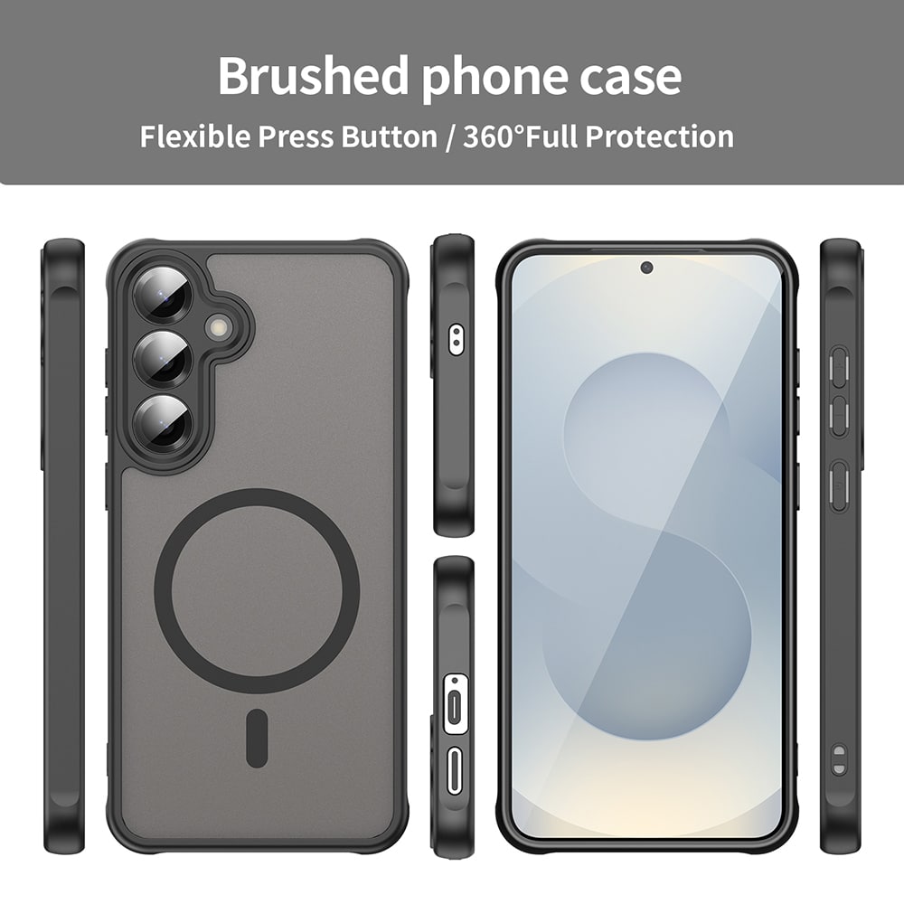 Techsuit HaloFrost II MagSafe - θήκη για Samsung Galaxy S25+ - Μαύρο - Image 3