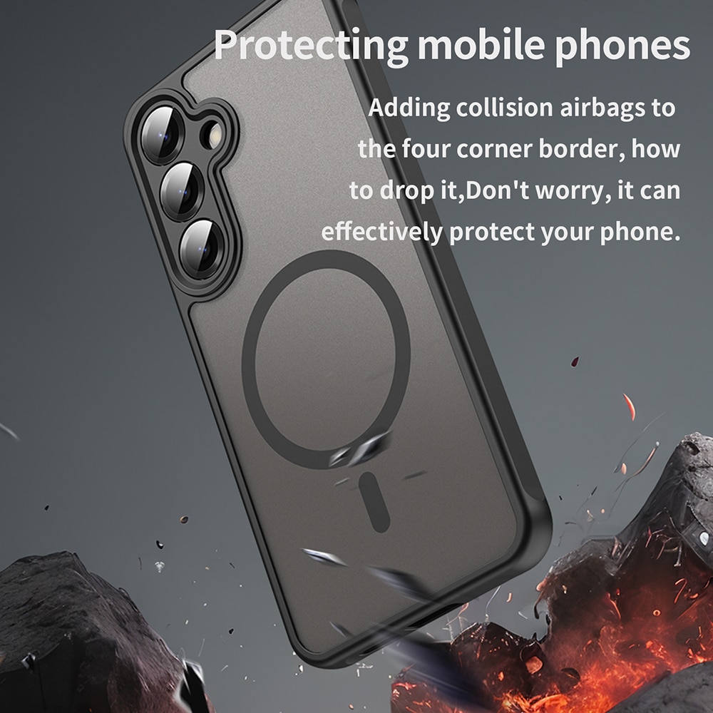 Techsuit HaloFrost II MagSafe - θήκη για Samsung Galaxy S25+ - Μαύρο - Image 5