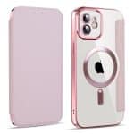Techsuit SmartMag Book - θήκη για Apple iPhone 11 - Ροζ - Image 2