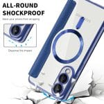 Techsuit SmartMag Book - θήκη για Samsung Galaxy S25 Edge - Μπλε - Image 4