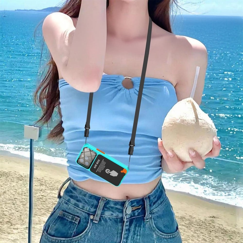 ShellBox - Αδιάβροχο AirBox IP68 (6,7 ίντσες) - iPhone 12 Pro Max/13 Pro Max/14 Pro Max/ 15 Pro Max/16 Pro Max/15+/16+ - Μπλε - Image 7