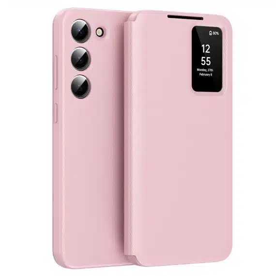 Techsuit SmartView Series - θήκη για Samsung Galaxy S23 - Ροζ