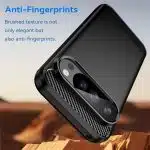 Techsuit Carbon Silicone - θήκη για Google Pixel - Μαύρο - Image 3