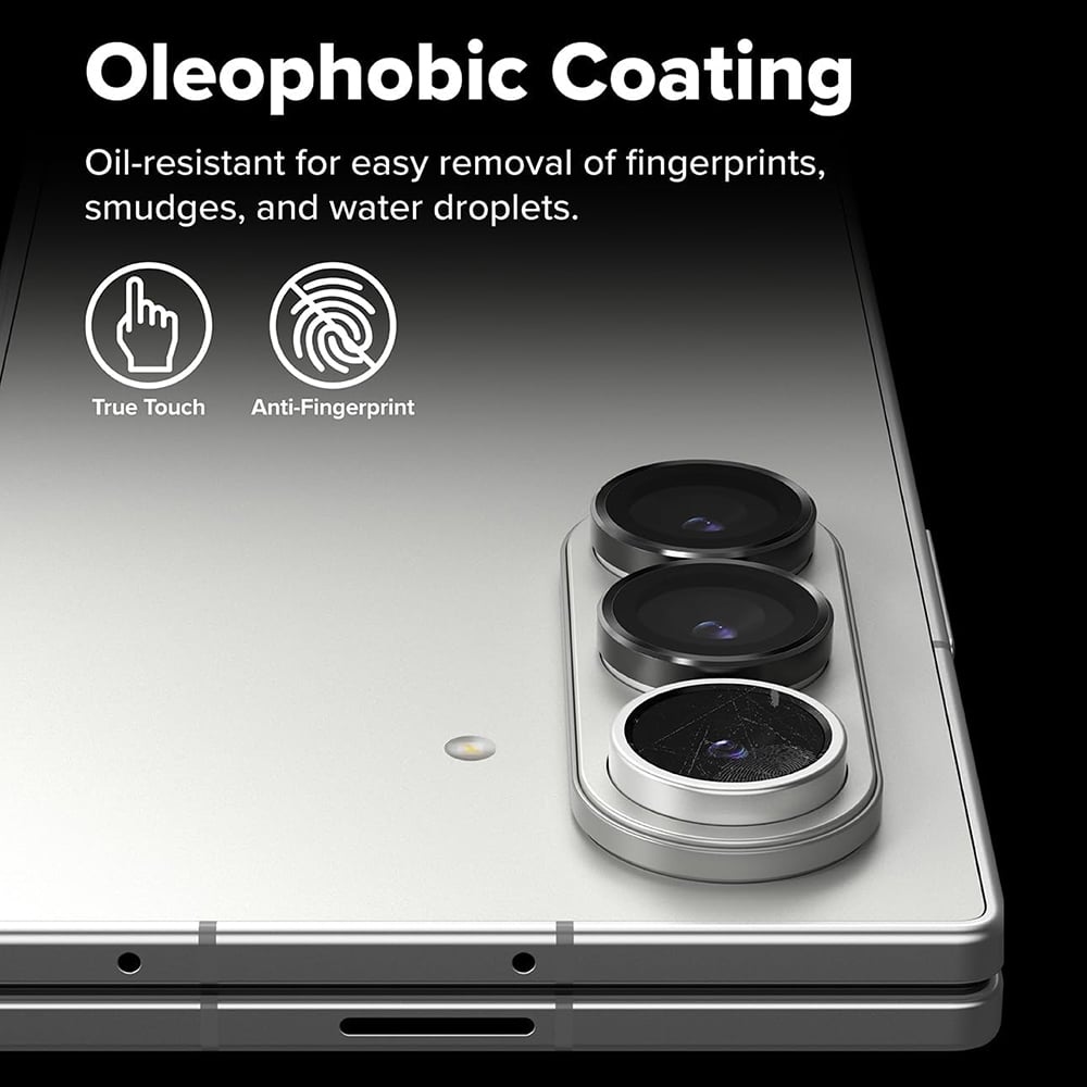 Ringke - Γυαλί πλαισίου φακού κάμερας - Samsung Galaxy Z Fold7 - Μαύρο - Image 4