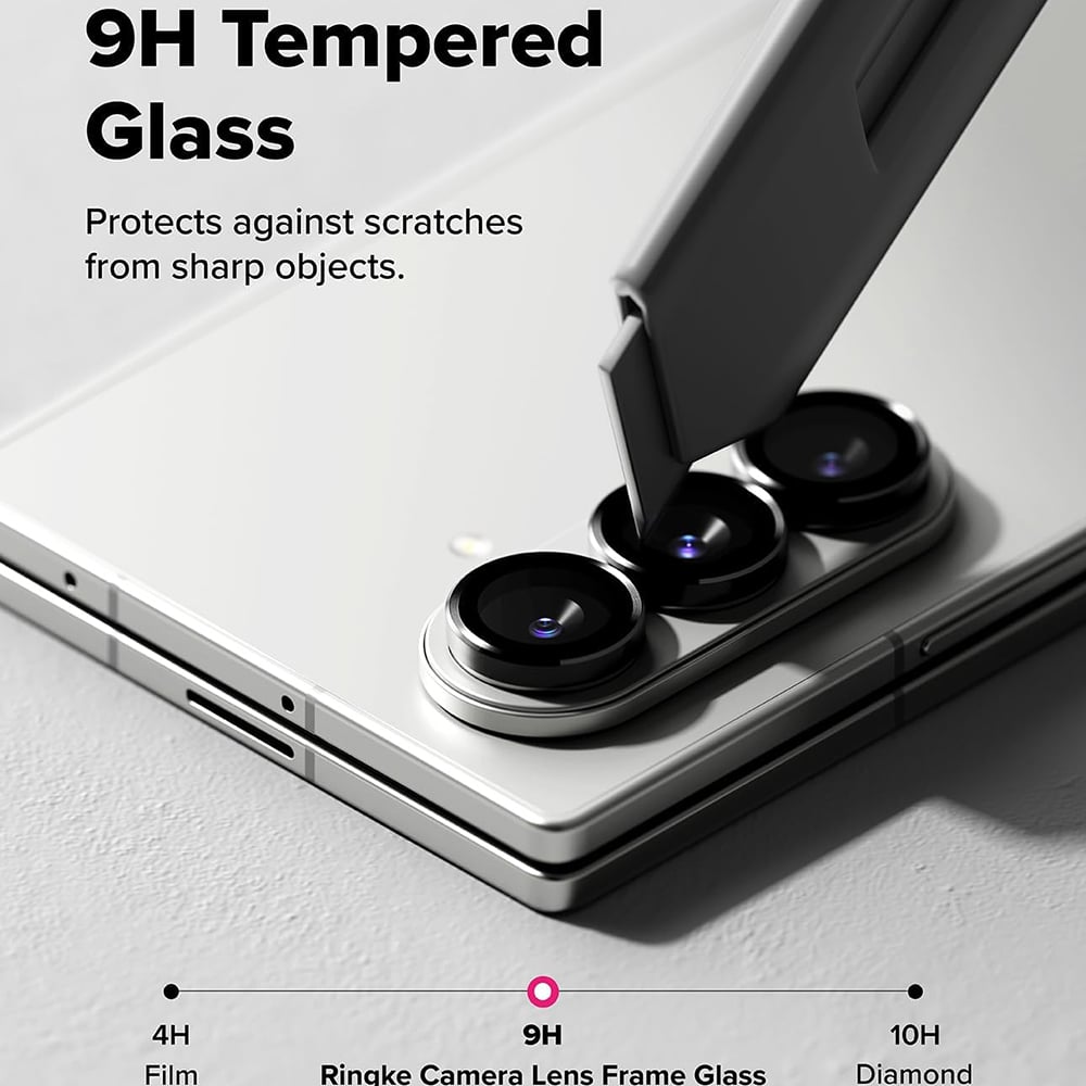 Ringke - Γυαλί πλαισίου φακού κάμερας - Samsung Galaxy Z Fold7 - Μαύρο - Image 5