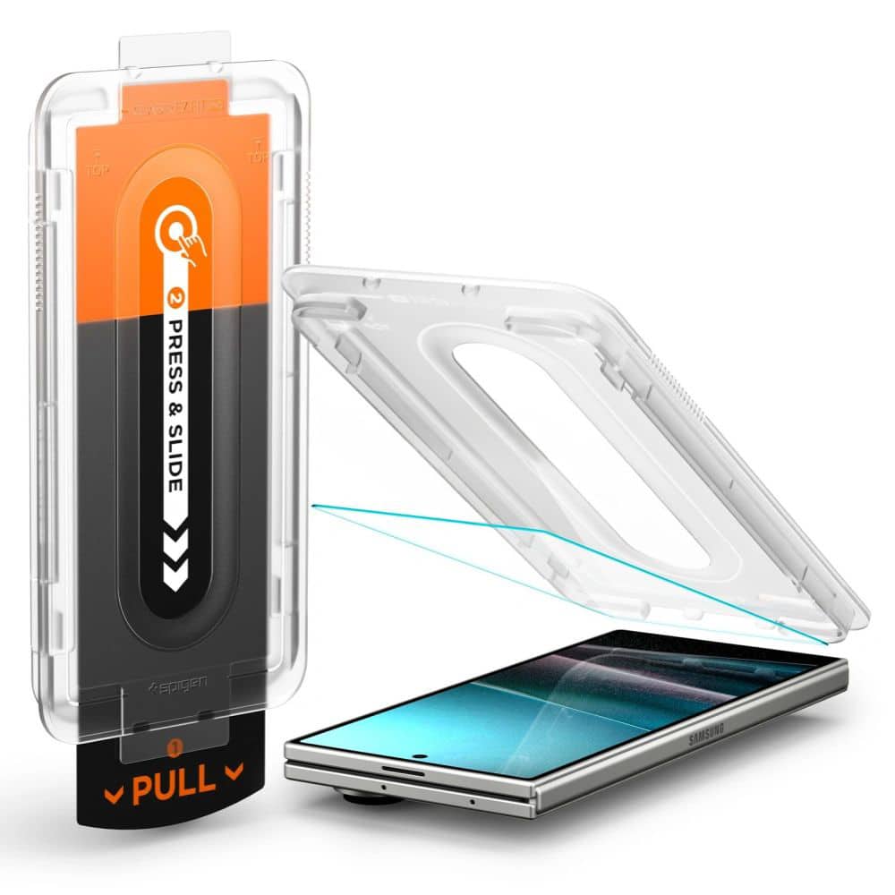 Spigen - Glas.tR EZ-FIT Pro HD - Samsung Galaxy Z Fold7 - Διαφανές - Image 2