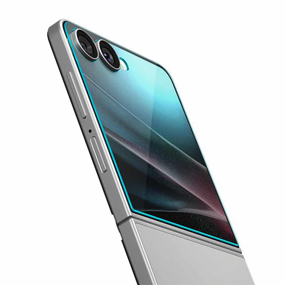 Spigen - Glas.tR EZ-FIT HD (συσκευασία 2 τεμαχίων) - Samsung Galaxy Z Flip7 - Διαφανές - Image 3