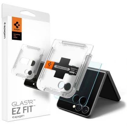 Spigen - Glas.tR EZ-FIT HD - Samsung Galaxy Z Flip7 - Διαφανές