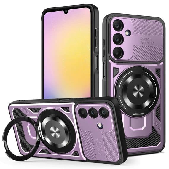 Techsuit RuggedCam - θήκη για Samsung Galaxy A25 - Μωβ