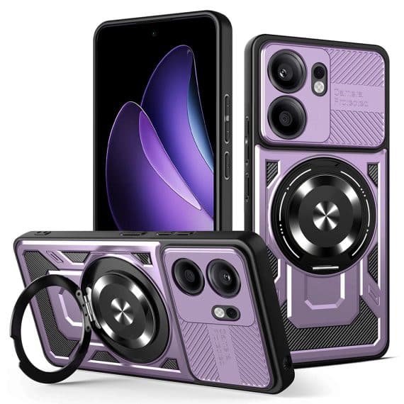 Techsuit RuggedCam - θήκη για Oppo Reno13 F 4G / - Μωβ