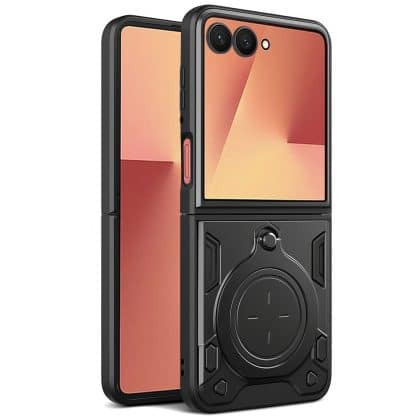Techsuit CamGuard Pro - θήκη για Samsung Galaxy Z Flip7 - Μαύρο