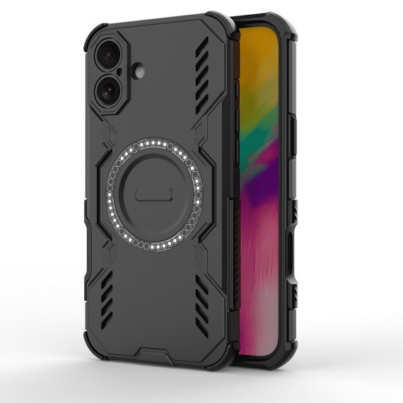 Techsuit ArmorMag Case - θήκη για Apple iPhone 16 Plus - Μαύρο