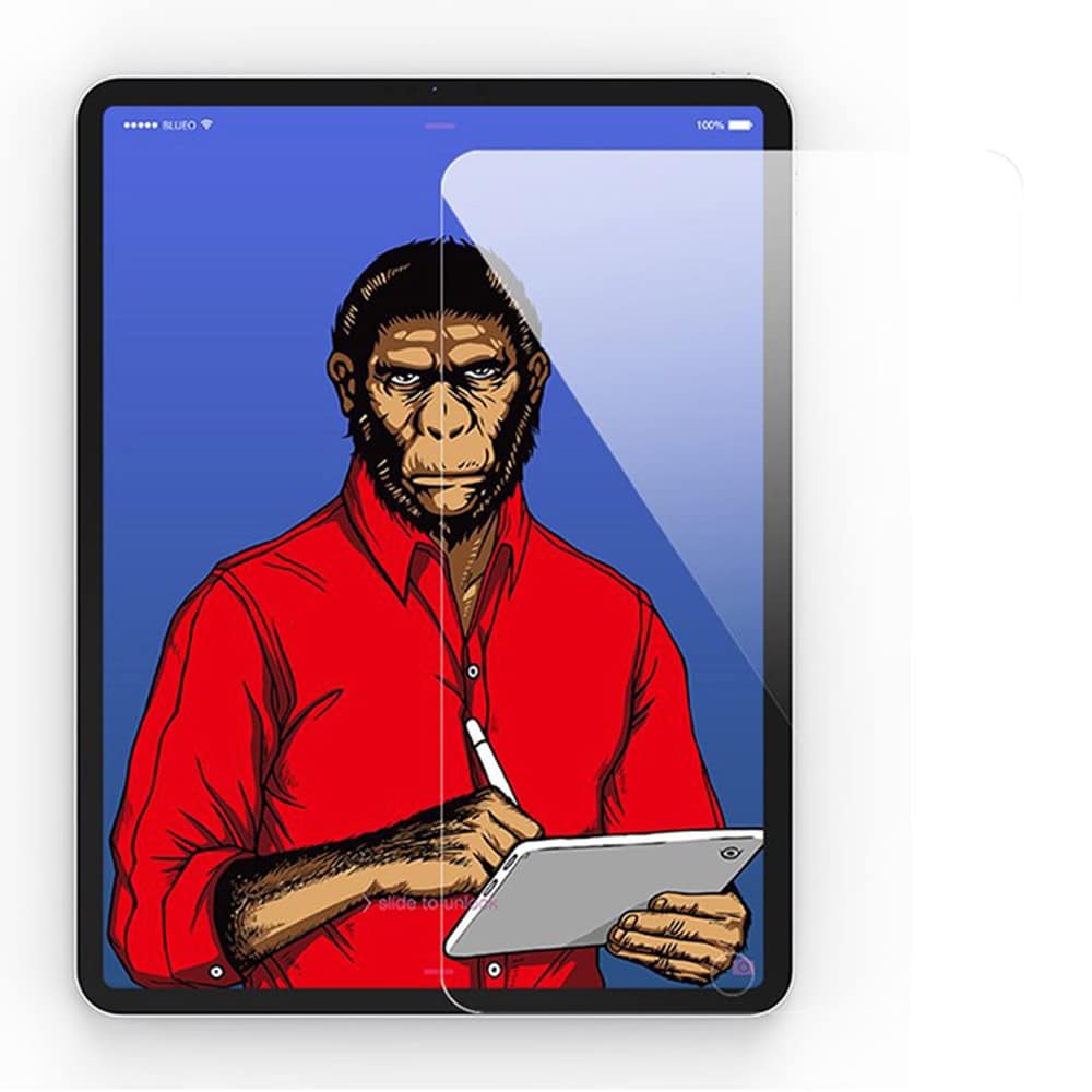 Blueo - Σκληρυμένο γυαλί HD - iPad Pro 12.9 (2020 / 2021 / 2022) - Διαφανές - Image 2
