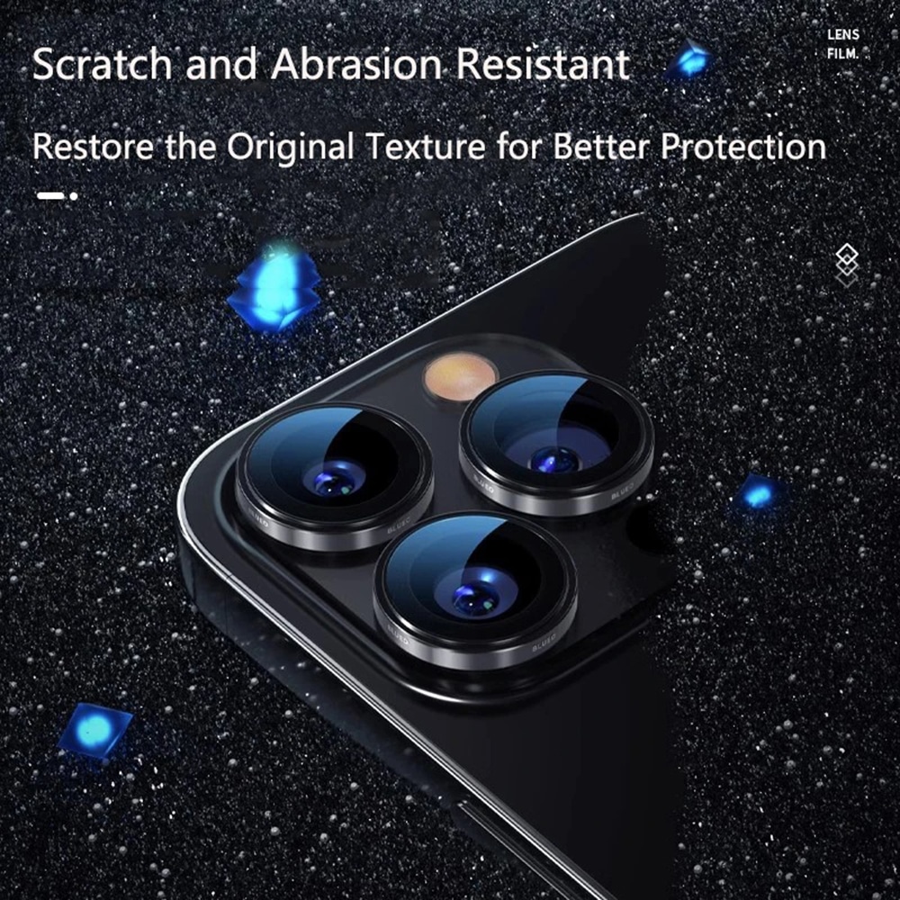 Blueo - 99 Αντιανακλαστικό γυαλί φακού - iPhone 16 Pro / iPhone 16 Pro Max - Μαύρο τιτάνιο - Image 5