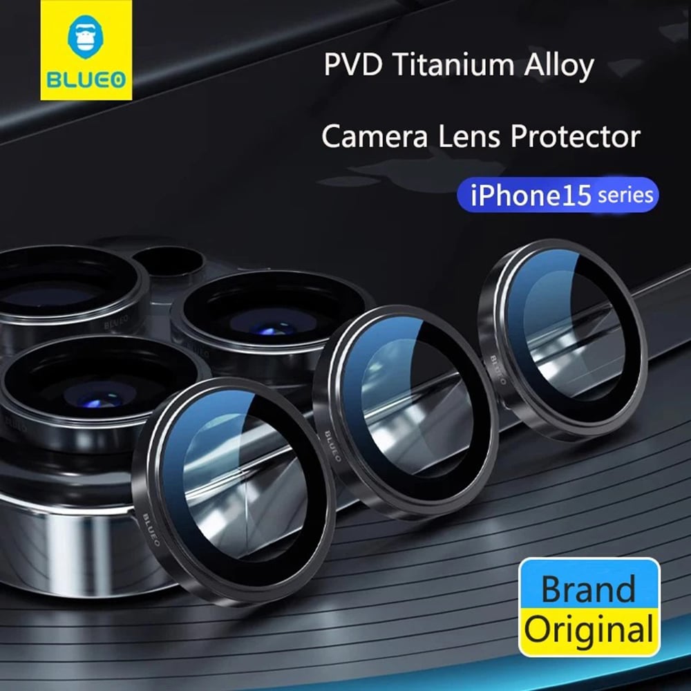 Blueo - 99 Αντιανακλαστικό γυαλί φακού - iPhone 16 Pro / iPhone 16 Pro Max - Μαύρο τιτάνιο - Image 6