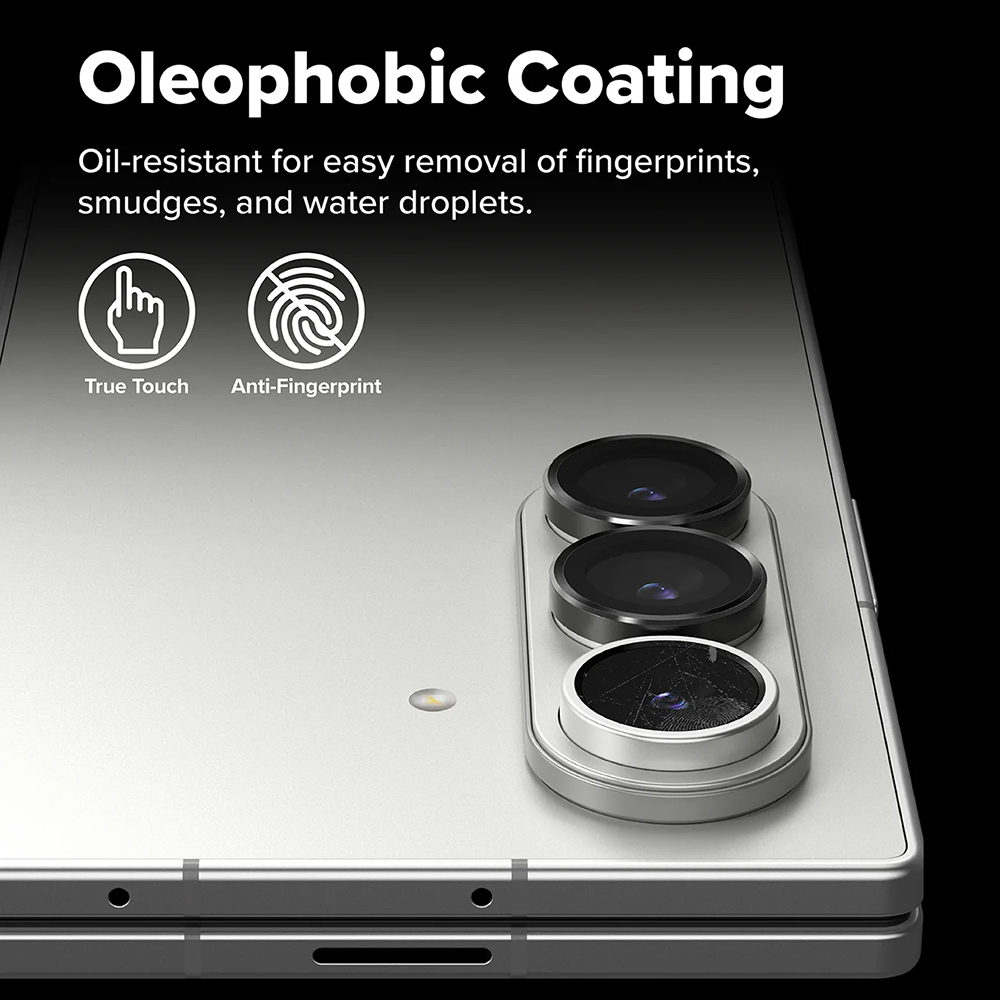 Ringke - Γυαλί πλαισίου φακού κάμερας - Samsung Galaxy Z Fold7 - Μαύρο - Image 4