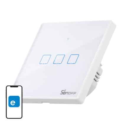 Ενημερώθηκε το Smart Switch WiFi + RF 433 Sonoff T2 EU TX (3 καναλιών)