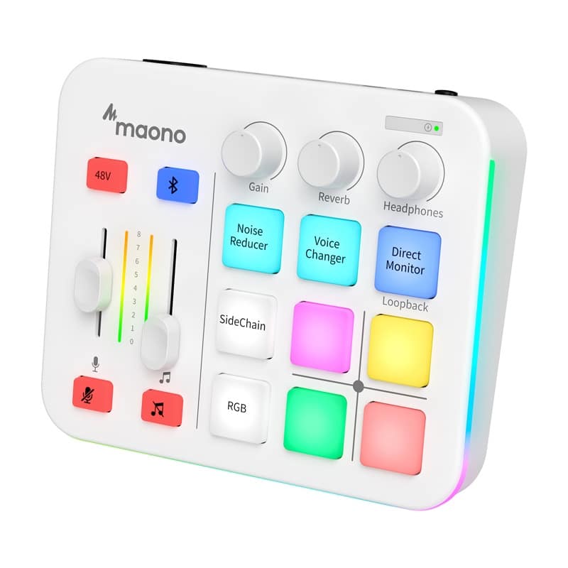 Κάρτα ήχου Maono G1 Neo (λευκό) - Image 2