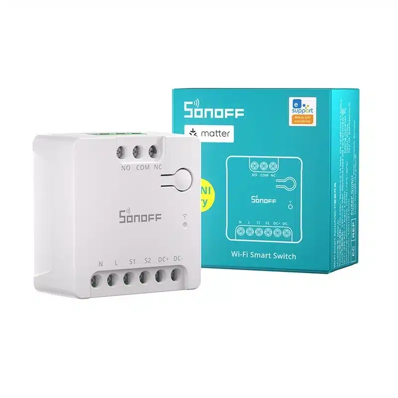 SONOFF MINI-D Smart WiFi Matter Switch (AC/DC 12-48V, ξηρή επαφή) - Image 11