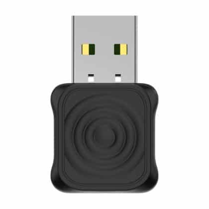 Μαύρος ασύρματος προσαρμογέας Carlinkit MINI ULTRA για CarPlay και Android Auto