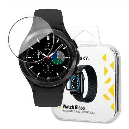 Υβριδικό γυαλί Wozinsky Watch Glass για Samsung Galaxy Watch 4/5 40 mm μαύρο