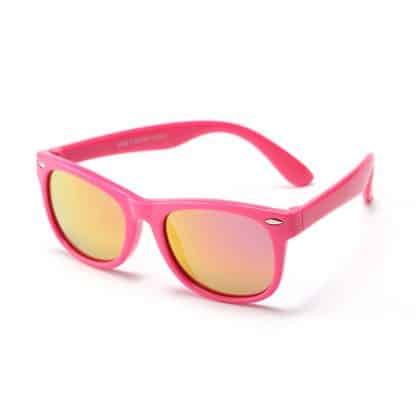 Techsuit - Παιδικά Γυαλιά Ηλίου Polarized (D802) για Παιδιά Από 3-8 Ετών, Προστασία UV - Ροζ / Ροζ One Size