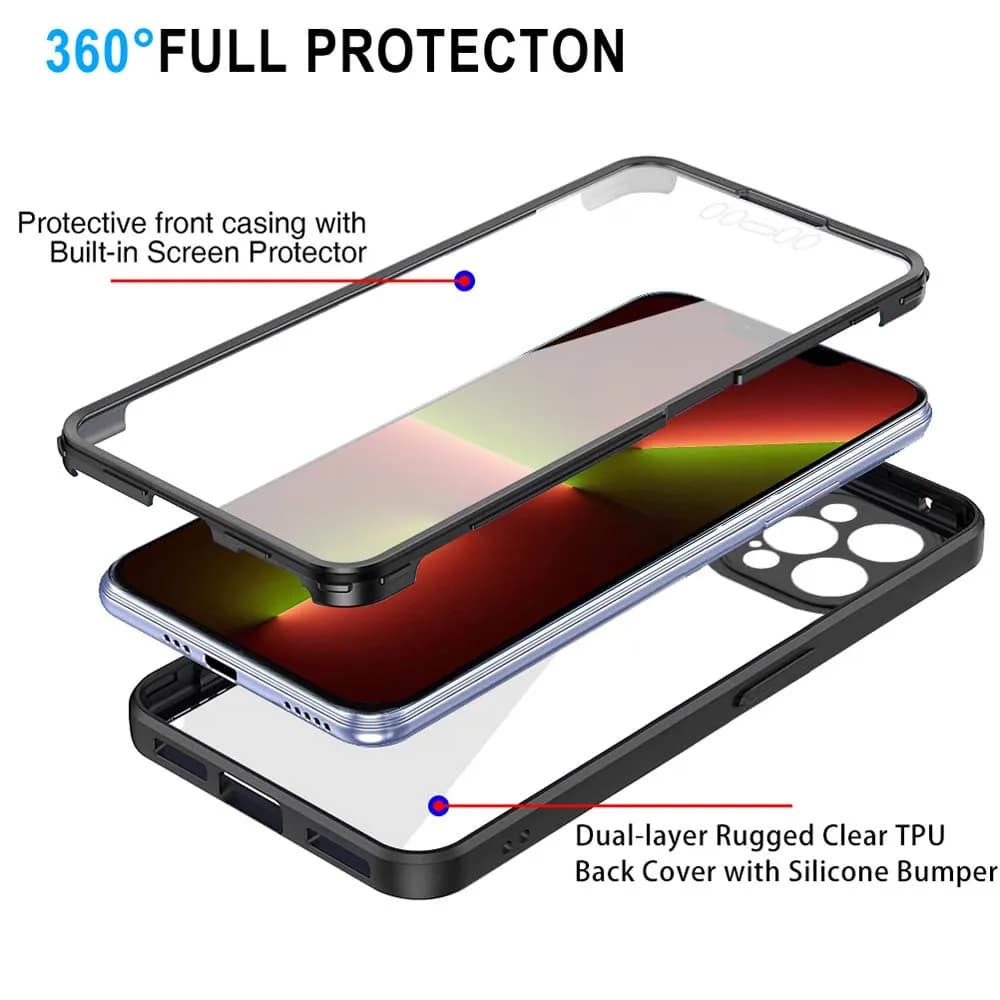 Techsuit ColorVerse 360 Series - θήκη για Apple iPhone 13 Pro - Ροζ - Image 2