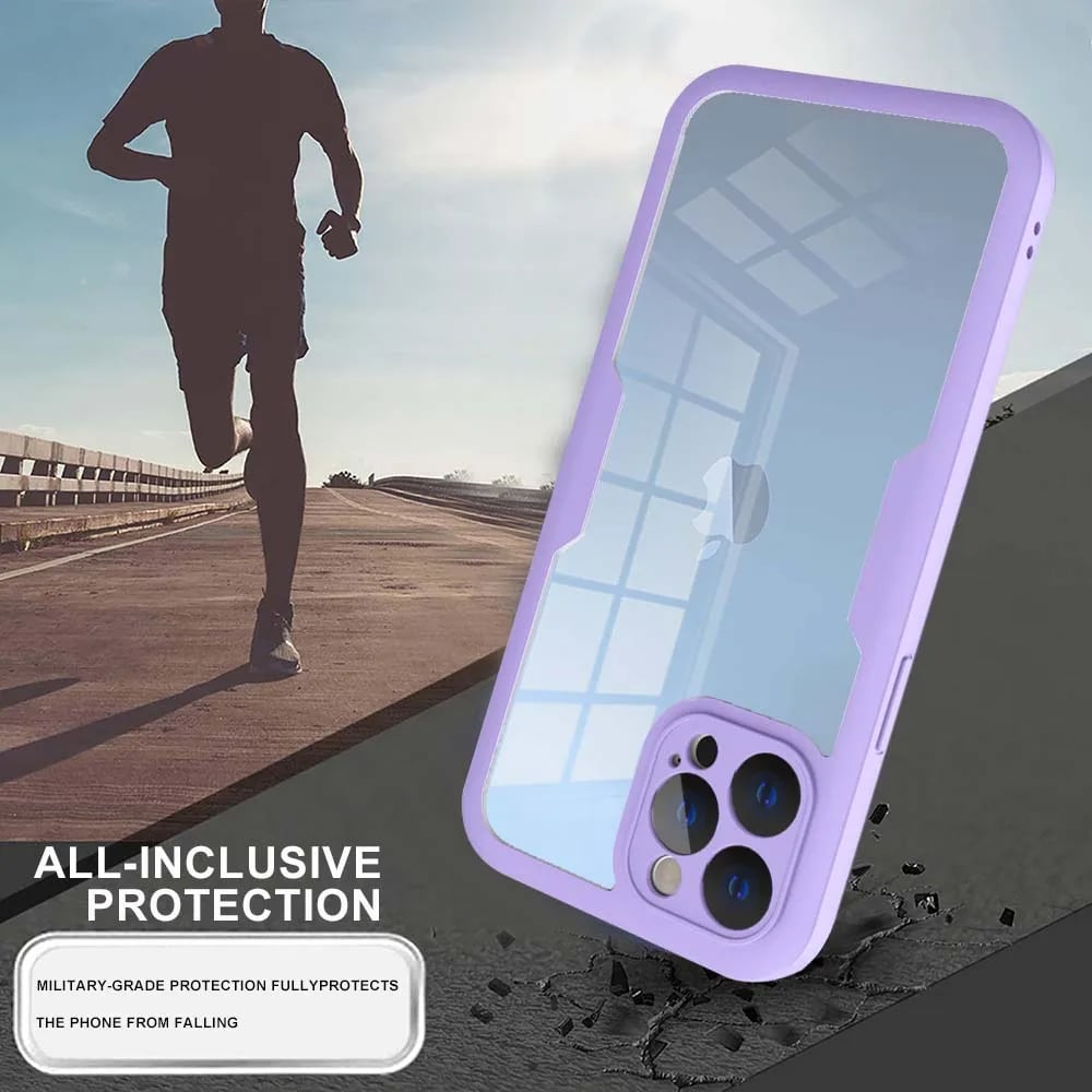 Techsuit ColorVerse 360 Series - θήκη για Apple iPhone 13 Pro - Ροζ - Image 4